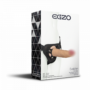 Страпон &quot;Egzo&quot; трусы-джоки + реалистичный фаллоимитатор